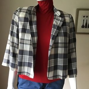 Brand New Plaid coat